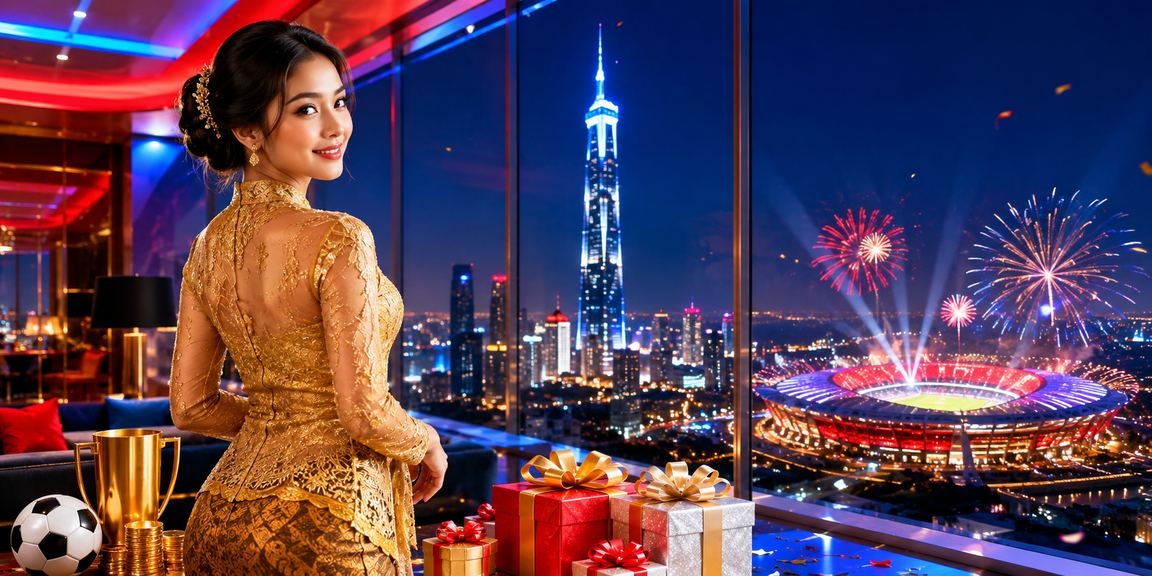 Pertaruhan bola sepak Kuala Lumpur dalam suasana kebaya Malaysia